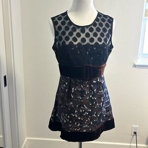 Gorgeous and funky classic Nanette sleeper top dripping with texture and detail